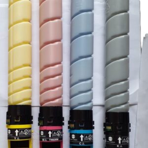 KONICA MINOLTA BIZHUB C450i COLOURED TONERS WITHOUT BOX.
